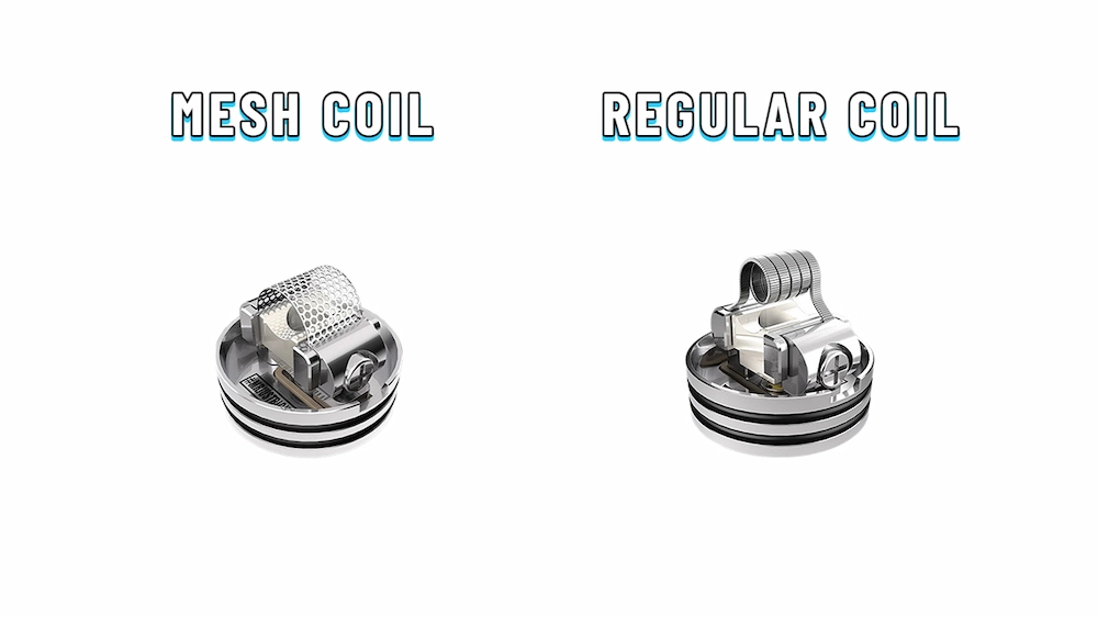 mesh coil vs regular coil